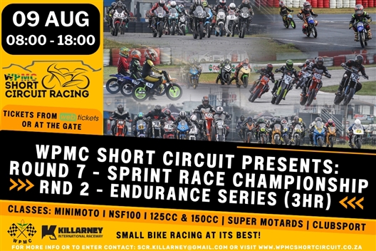 ALL DAY SHORT-CIRCUIT ACTION AT KILLARNEY! – Cancelled